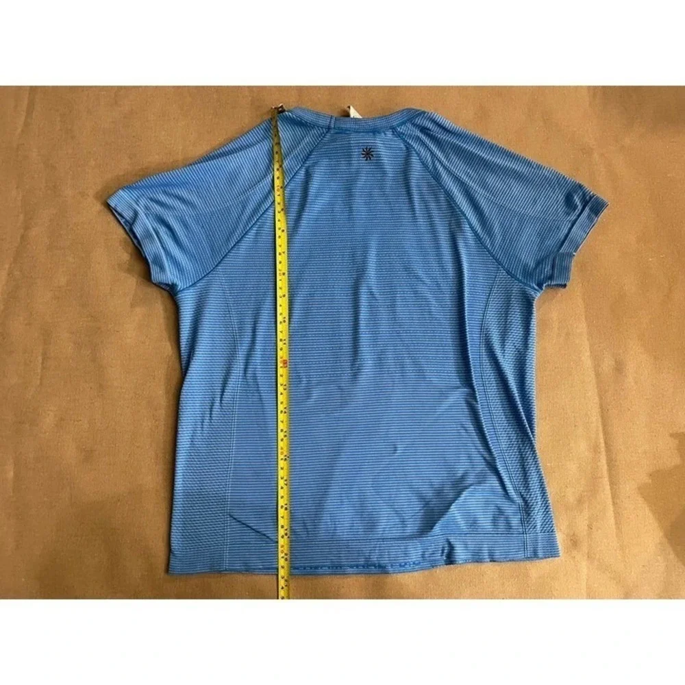 ATHLETA GIRL Shirt size xxl 16 Blue Tarheel Blue UNC Hiking Gym Beach Travel